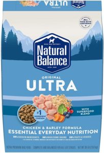 Natural Balance Original Ultra Chicken & Barley Dog Food