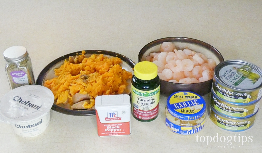 Homemade Tuna and Shrimp Dog Food Recipe