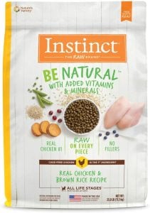 Instinct Be Natural Chicken and Brown Rice by Nature's Variety