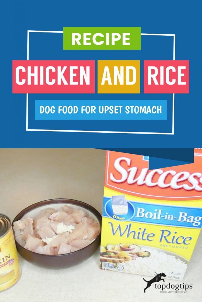 Recipe- Chicken and Rice Dog Food for Upset Stomach