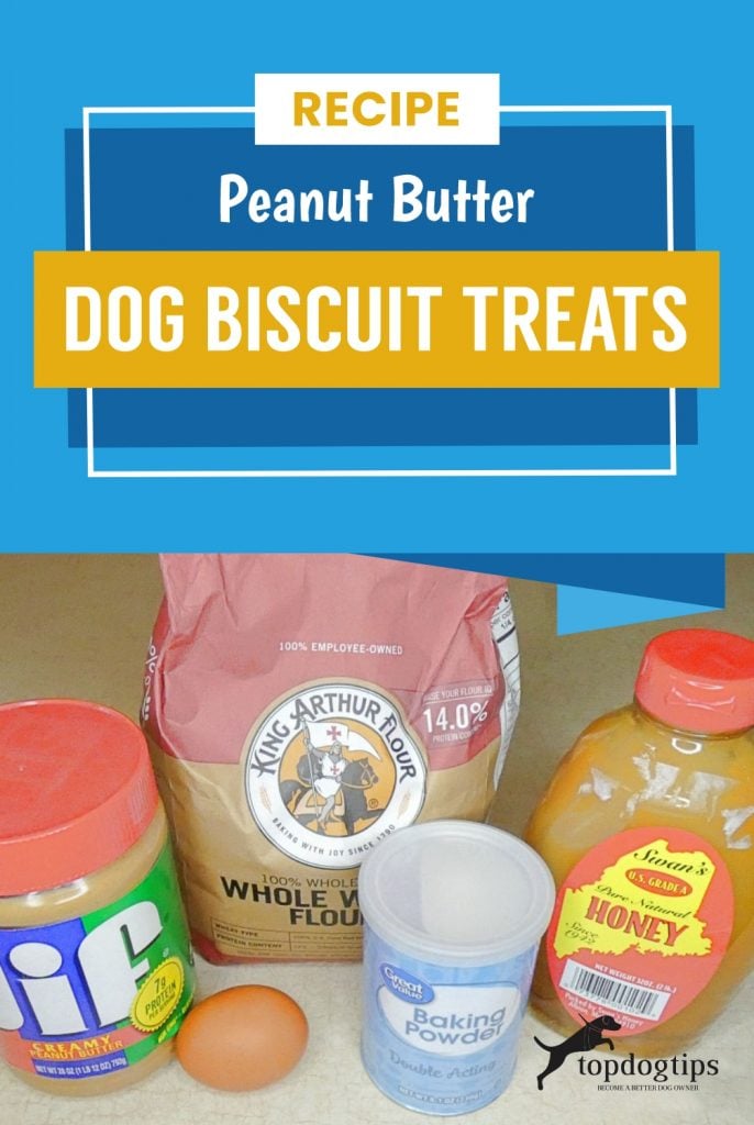 Recipe- Peanut Butter Dog Biscuit Treats