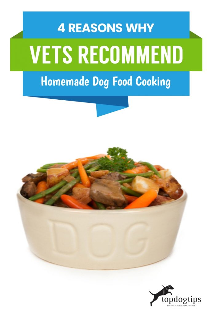 Reasons Why Vets Recommend Homemade Dog Food Cooking