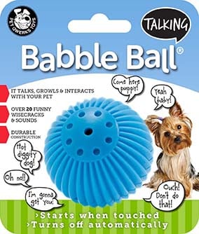 Pet Qwerks Babble Ball