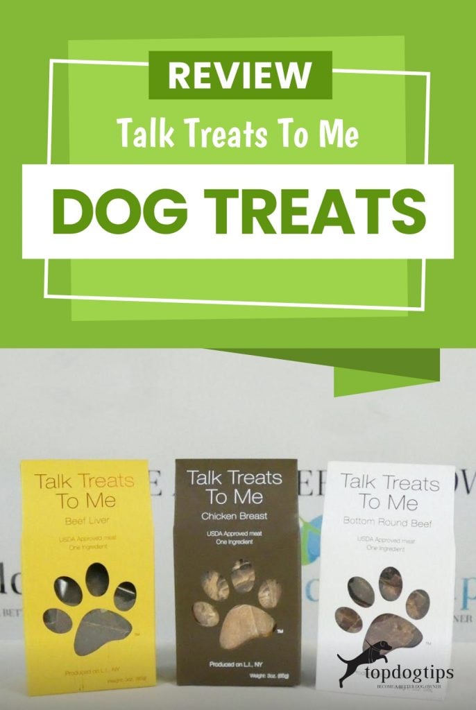 Review- Talk Treats To Me Dog Treats