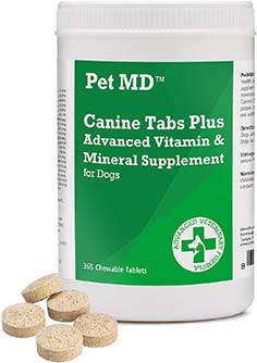 Pet MD Canine Tabs Plus