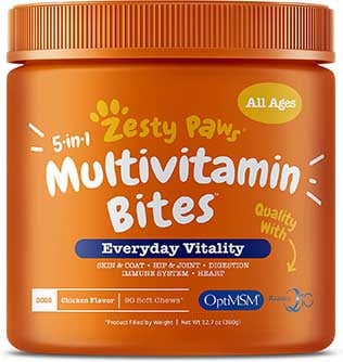 Zesty Paws 5-in-1 Multivitamin