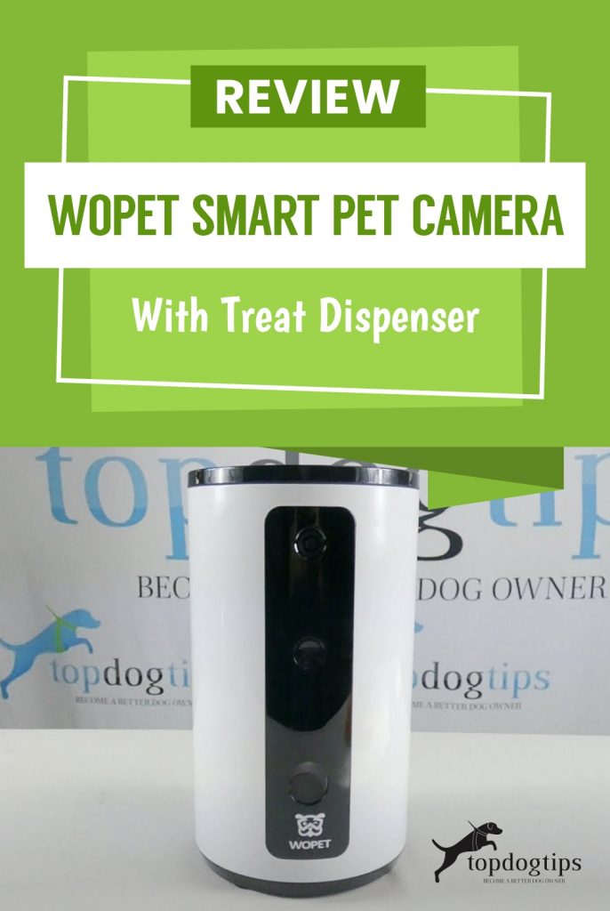 Review- WOpet Smart Pet Camera with Treat Despenser 