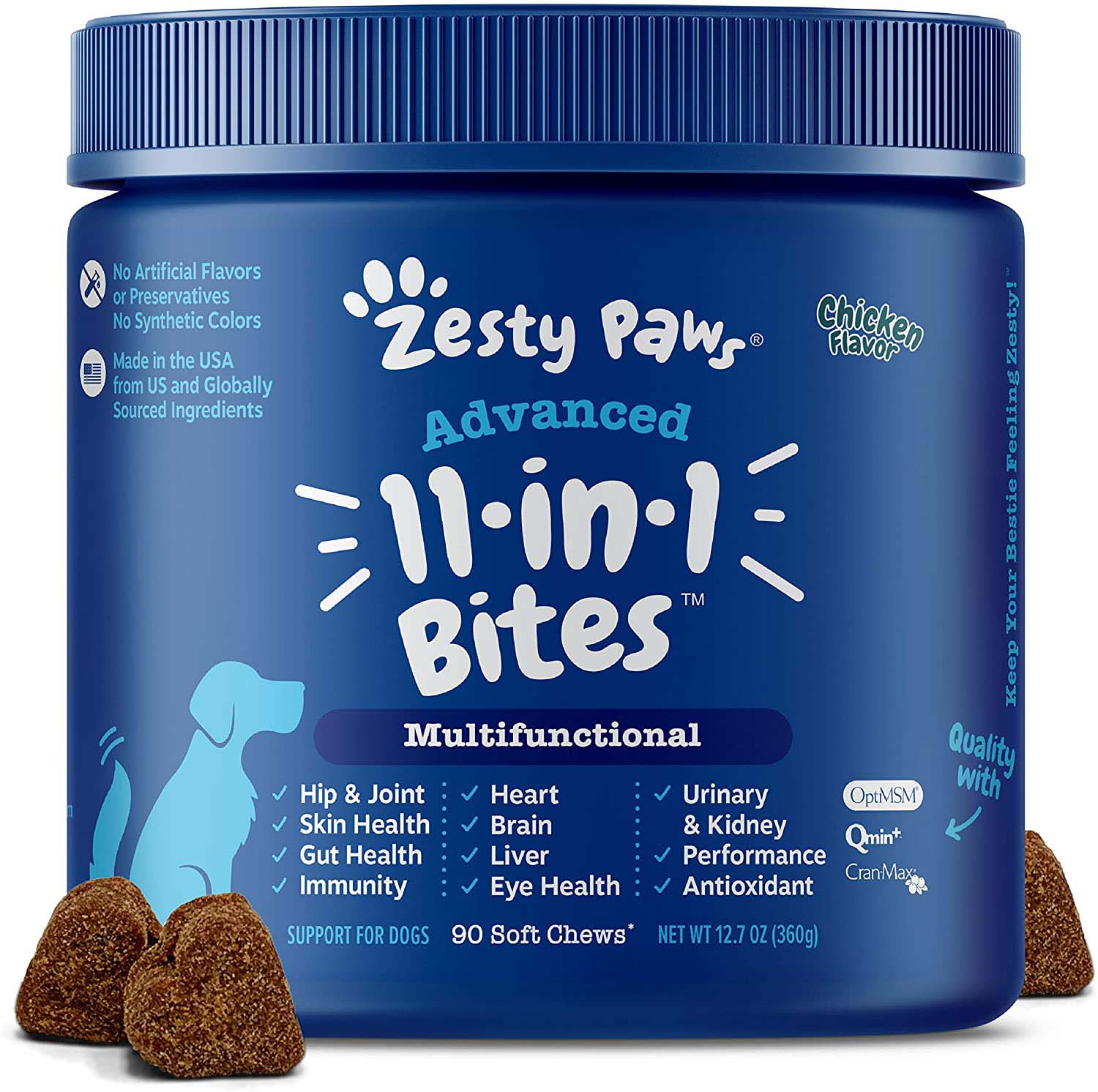 Zesty Paws Multifunctional Supplements for Dogs