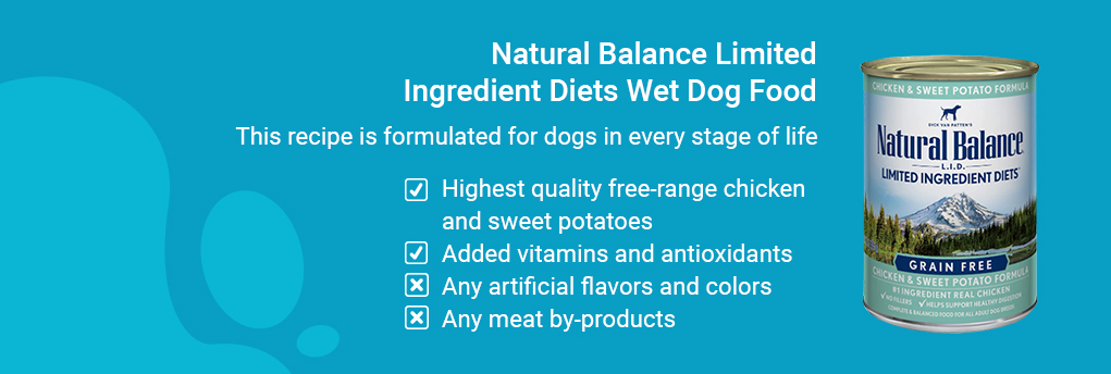 Natural Balance Limited Ingredient Diets Wet Dog Food