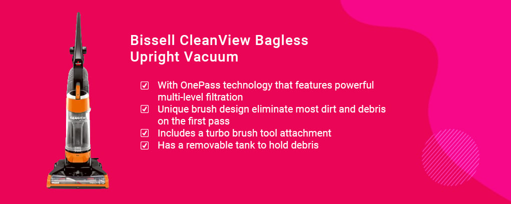 Bissell CleanView Bagless Upright Vacuum