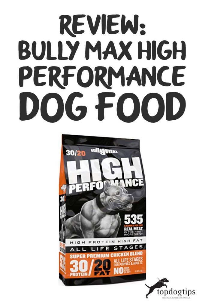 Bully Max High Performance Dog Food