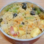 quinoa and blueberry homemade dog food