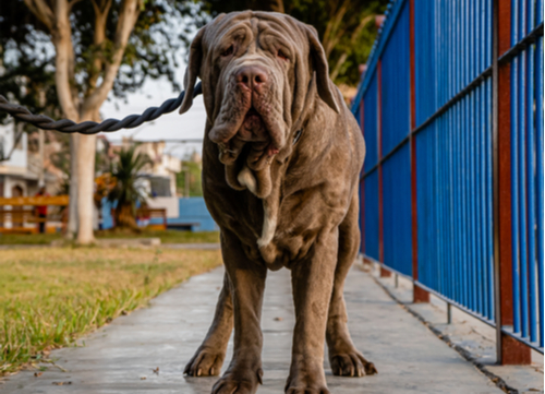 wrinkly dog breeds Neapolitan Mastiff