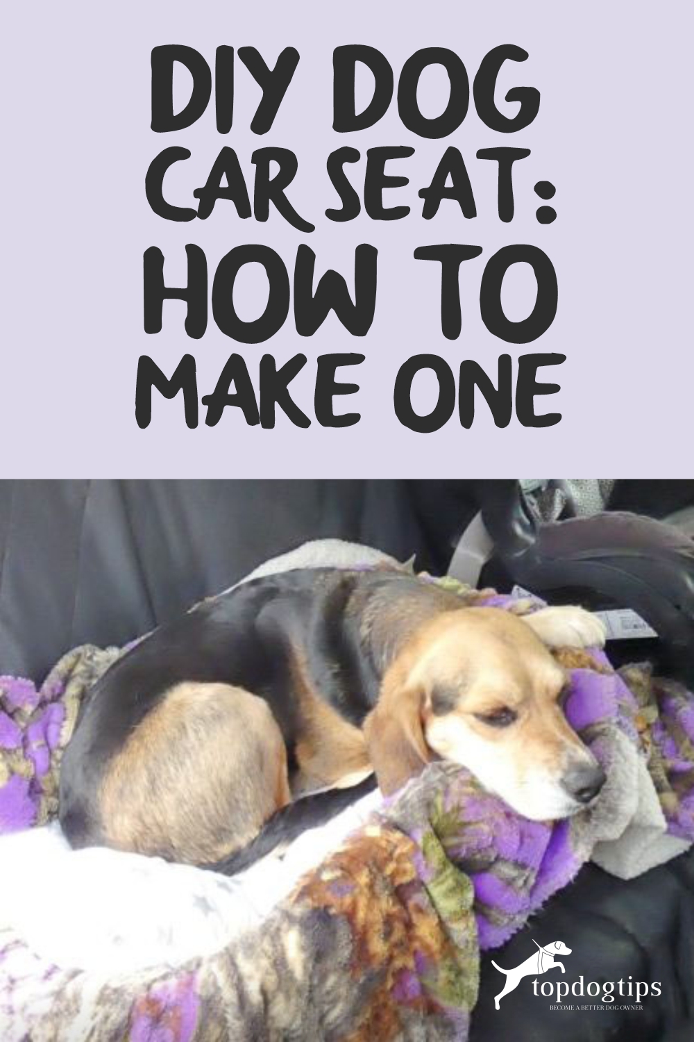 DIY Dog Car Seat