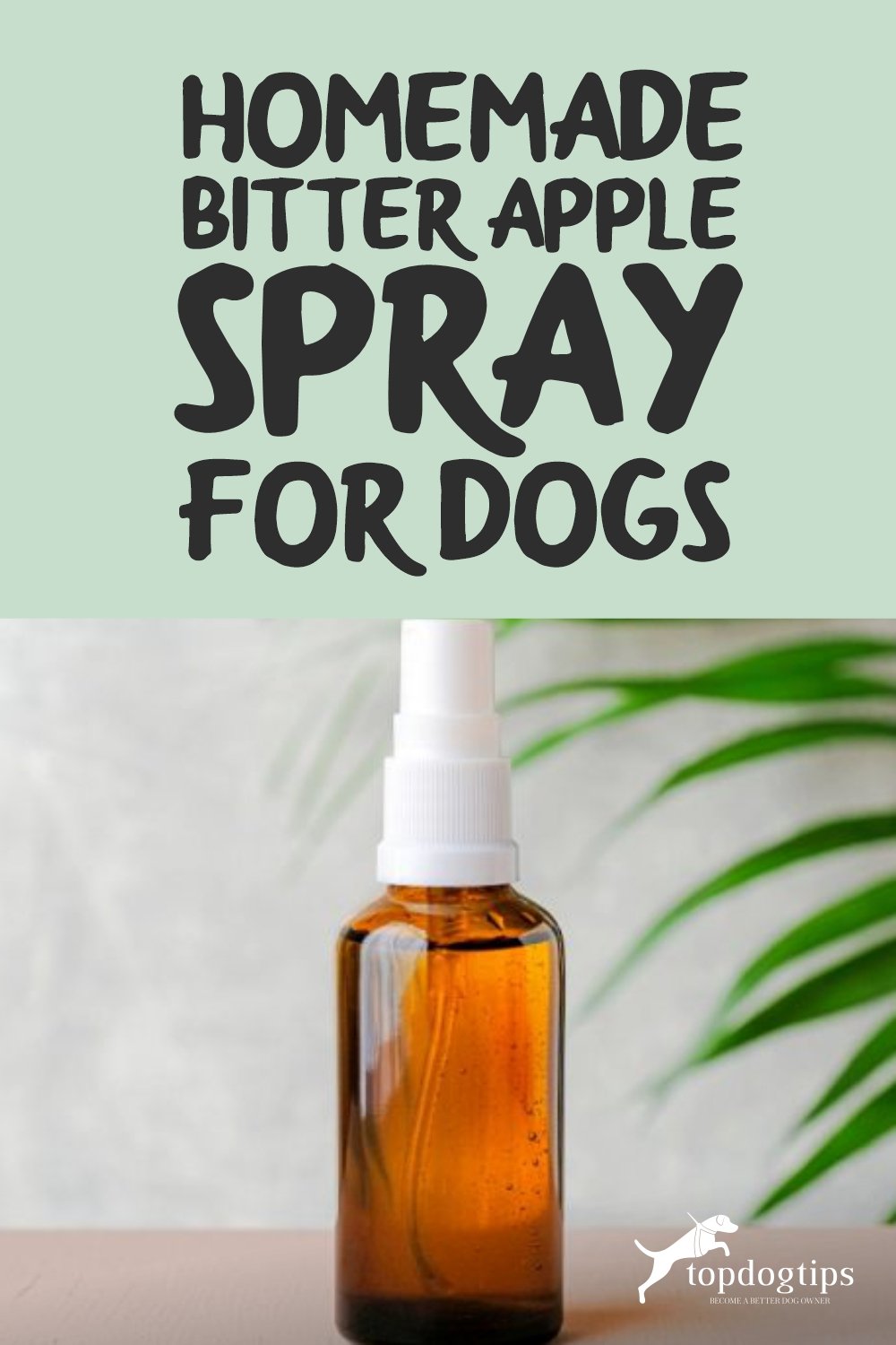 Homemade Bitter Apple Spray for Dogs