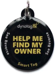 Dynotag® Web Enabled Smart Round Coated Metal ID Tag