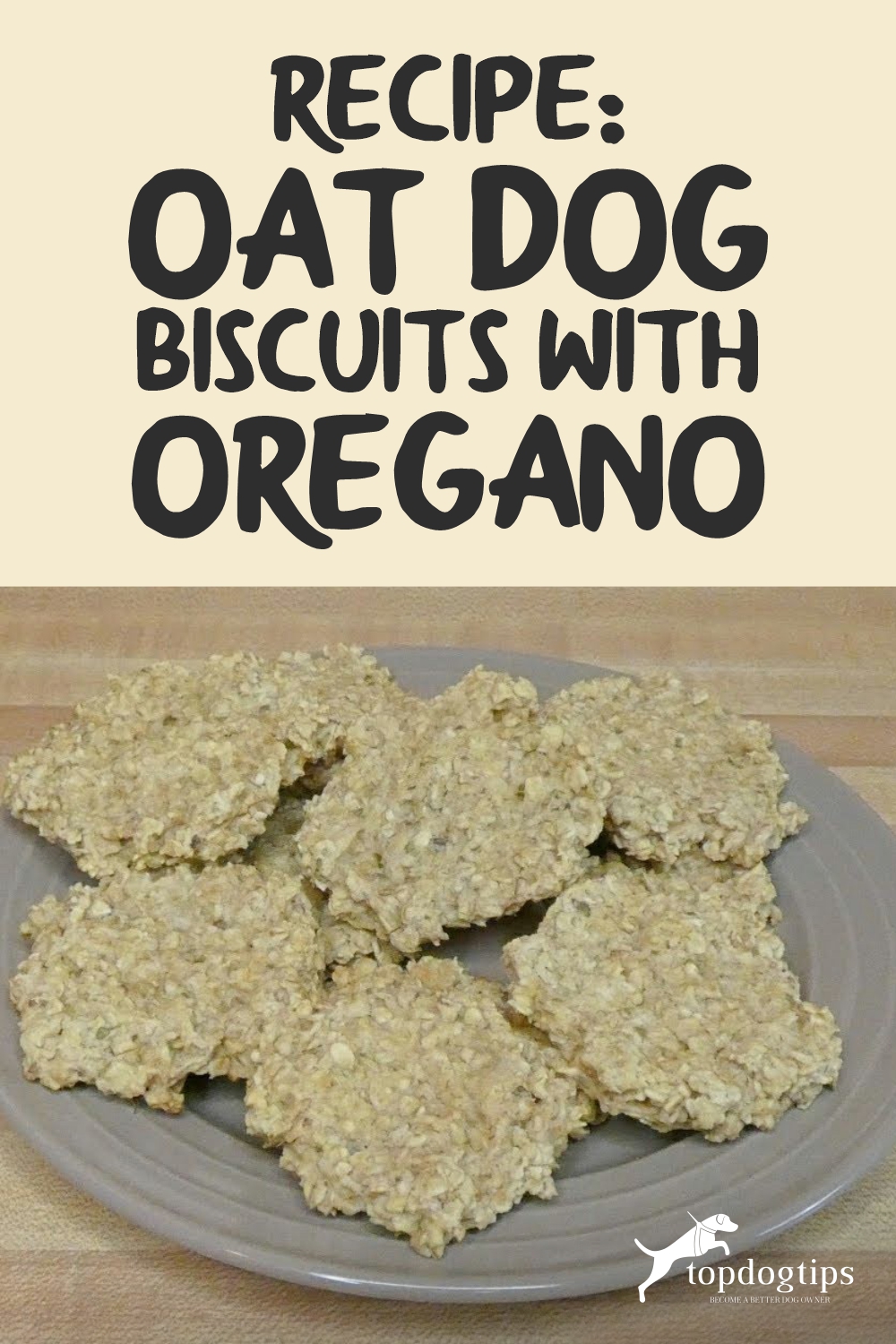 Recipe Oat Dog Biscuits with Oregano