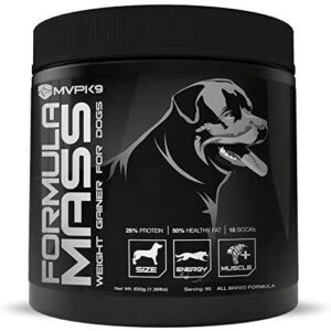 Best Weight Gainer MVP K9 Formula Mass Weight Gainer for Dogs