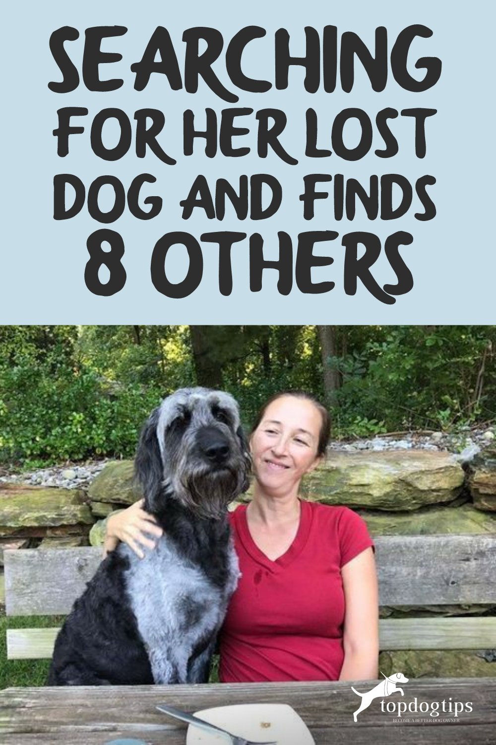 Searching for Her Lost Dog and Finds 8 Others