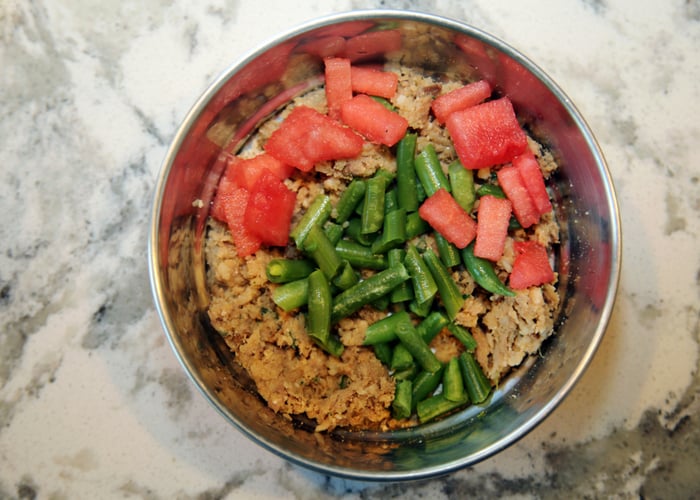 Beef, Beans, and Veggies Dog Food