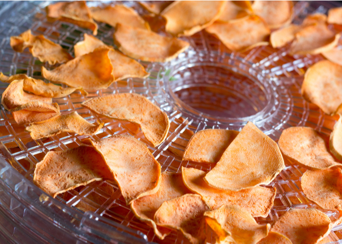 Dehydrated Sweet Potatoes