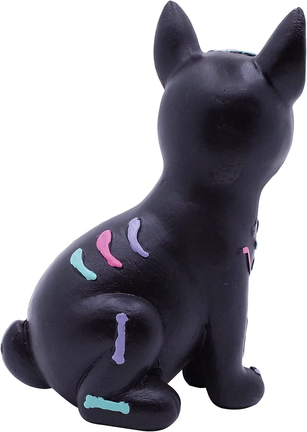 Etistta Day of The Dead Dog Figurine Back