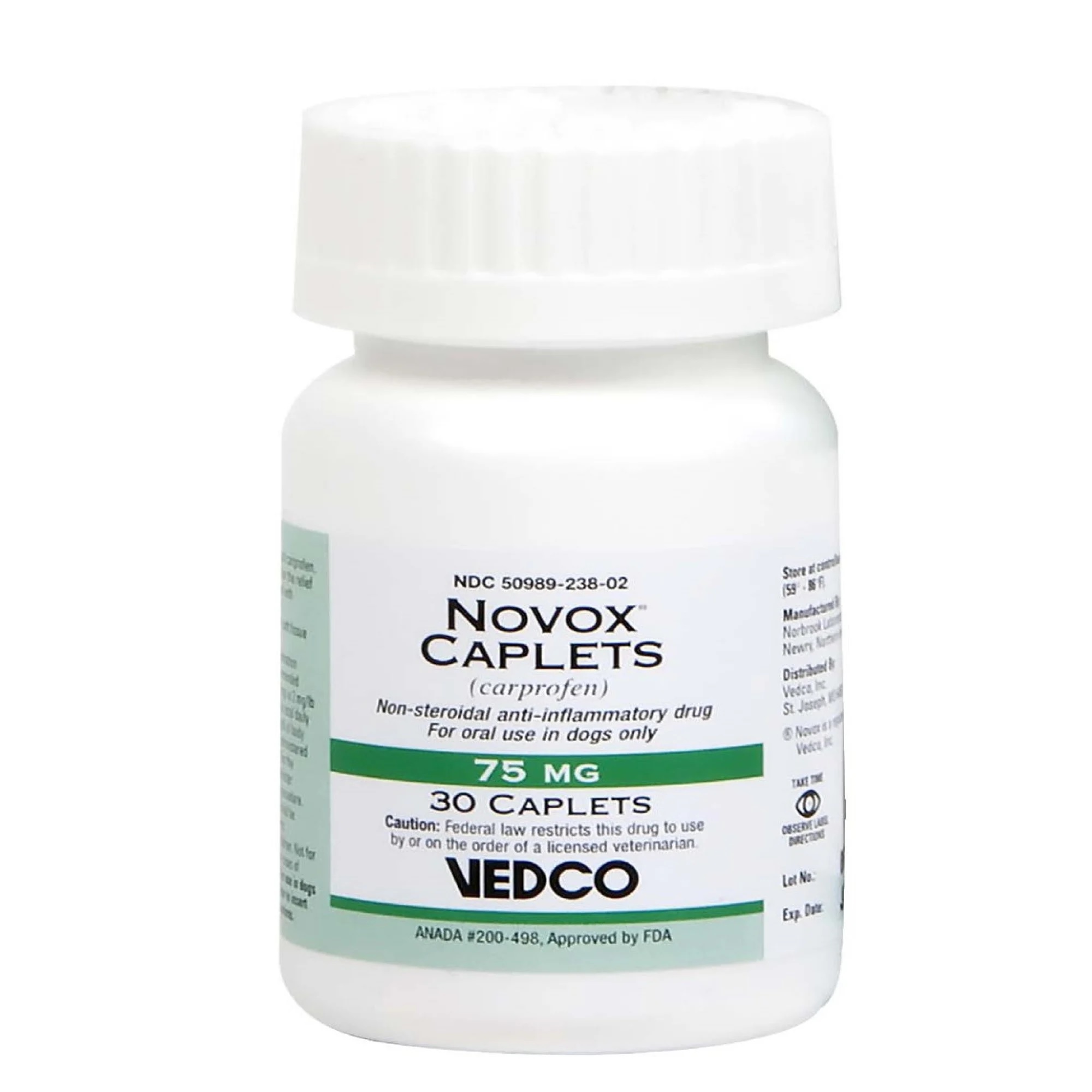 Novox Caplets 75mg Petco