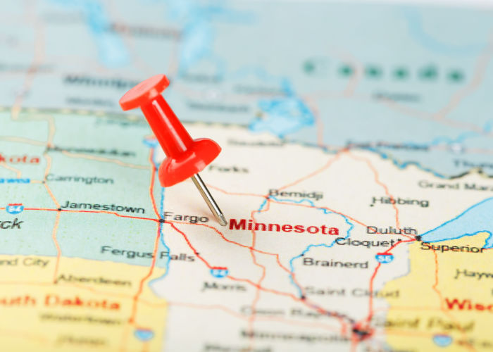 Minnesota map