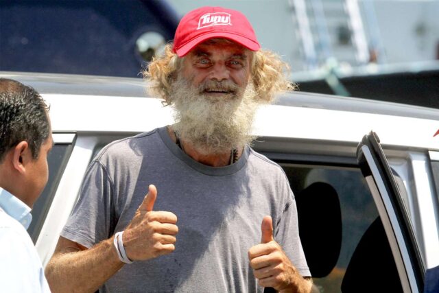 Sailor Tim Shaddock (PHOTO: ULISES RUIZ/AFP)